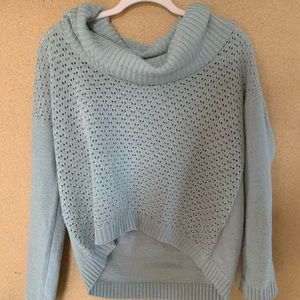 LOWBALLS ACCEPTED gray sweater